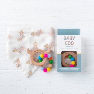 Highland Cow Teething Ring